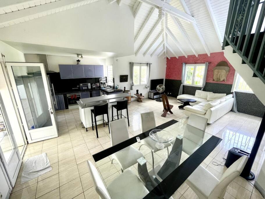 Villa Salomon, 5Min Marina, 10Min Des Plages Les Abymes Luaran gambar