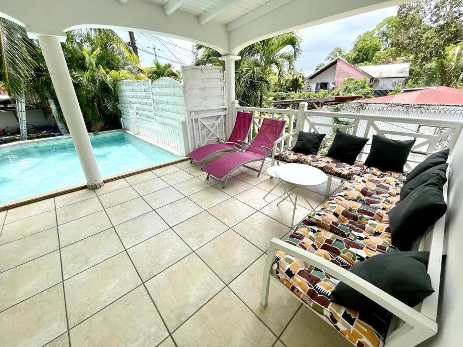 Villa Salomon, 5Min Marina, 10Min Des Plages Les Abymes Luaran gambar